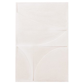 ΠΙΝΑΚΑΣ ΣΕΙΡΑ SANTORINI HM4505 MDF ΣΕ ΥΠΟΛΕΥΚΟ ΧΡΩΜΑ 80x4(πάχος)x120Υεκ.