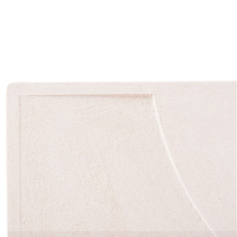 ΠΙΝΑΚΑΣ ΟΡΘΟΓΩΝΙΟΣ ΣΕΙΡΑ SANTORINI HM4509 MDF ΥΠΟΛΕΥΚΟ ΧΡΩΜΑ 60x4(πάχος)x80Υεκ.
