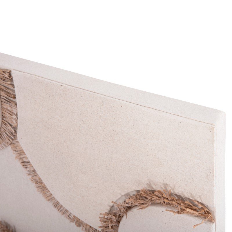 ΠΙΝΑΚΑΣ ΟΡΘΟΓΩΝΙΟΣ ΣΕΙΡΑ SANTORINI HM4532 MDF ΥΠΟΛΕΥΚΟ ΧΡΩΜΑ-ΔΙΑΚΟΣΜΗΣΗ ΜΠΕΖ 60x4,5(πάχος)x80Υεκ.