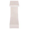 ΚΟΝΣΟΛΑ ΣΕΙΡΑ SANTORINI HM18049 MDF ΣΕ ΥΠΟΛΕΥΚΟ ΧΡΩΜΑ 110x30x70Υεκ.