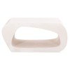 ΤΡΑΠΕΖΙ ΣΑΛΟΝΙΟΥ ΣΕΙΡΑ SANTORINI HM18071 MDF ΣΕ ΥΠΟΛΕΥΚΟ ΧΡΩΜΑ 100x60x45Υεκ.
