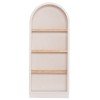 ΡΑΦΙΕΡΑ ΣΕΙΡΑ SANTORINI HM18044 MDF ΥΠΟΛΕΥΚΟ-ΡΑΦΙΑ ΞΥΛΟ ΕΛΑΤΟΥ ΦΥΣΙΚΟ 80x38x188,5Υεκ.