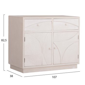 ΜΠΟΥΦΕΣ ΣΕΙΡΑ SANTORINI HM18046 MDF ΣΕ ΥΠΟΛΕΥΚΟ ΧΡΩΜΑ-2 ΣΥΡΤΑΡΙΑ & 2 ΠΟΡΤΕΣ 107x38x82,5Υεκ. ΜΠΟΥΦΕΣ ΣΕΙΡΑ SANTORINI HM18046 MDF ΣΕ ΥΠΟΛΕΥΚΟ ΧΡΩΜΑ-2 ΣΥΡΤΑΡΙΑ & 2 ΠΟΡΤΕΣ 107x38x82,5Υεκ.