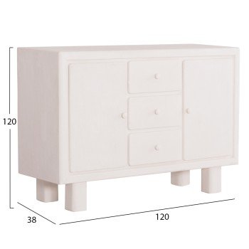 ΜΠΟΥΦΕΣ ΣΕΙΡΑ SANTORINI HM18048 MDF ΣΕ ΥΠΟΛΕΥΚΟ ΧΡΩΜΑ-3 ΣΥΡΤΑΡΙΑ & 2 ΠΟΡΤΕΣ 120x38x80Υεκ. ΜΠΟΥΦΕΣ ΣΕΙΡΑ SANTORINI HM18048 MDF ΣΕ ΥΠΟΛΕΥΚΟ ΧΡΩΜΑ-3 ΣΥΡΤΑΡΙΑ & 2 ΠΟΡΤΕΣ 120x38x80Υεκ.