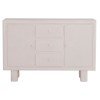 ΜΠΟΥΦΕΣ ΣΕΙΡΑ SANTORINI HM18048 MDF ΣΕ ΥΠΟΛΕΥΚΟ ΧΡΩΜΑ-3 ΣΥΡΤΑΡΙΑ & 2 ΠΟΡΤΕΣ 120x38x80Υεκ.
