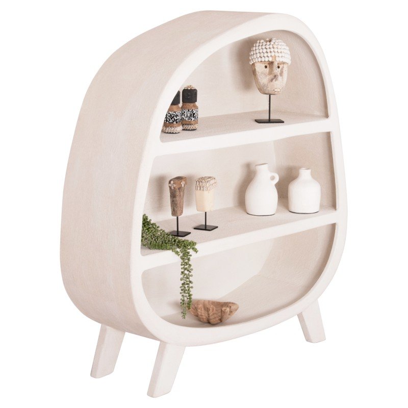 ΡΑΦΙΕΡΑ ΣΕΙΡΑ SANTORINI HM18060.01 MDF ΣΕ ΥΠΟΛΕΥΚΟ ΧΡΩΜΑ 120x38x133Υεκ. ΡΑΦΙΕΡΑ ΣΕΙΡΑ SANTORINI HM18060.01 MDF ΣΕ ΥΠΟΛΕΥΚΟ ΧΡΩΜΑ 120x38x133Υεκ.