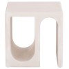 ΤΡΑΠΕΖΙ ΣΑΛΟΝΙΟΥ ΣΕΙΡΑ SANTORINI HM18070 MDF ΣΕ ΥΠΟΛΕΥΚΟ ΧΡΩΜΑ 48x38x48,5Υεκ.