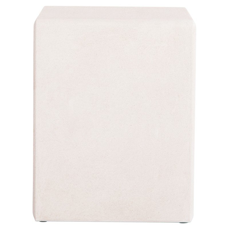 ΤΡΑΠΕΖΙ ΣΑΛΟΝΙΟΥ ΣΕΙΡΑ SANTORINI HM18070 MDF ΣΕ ΥΠΟΛΕΥΚΟ ΧΡΩΜΑ 48x38x48,5Υεκ.