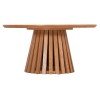 ΤΡΑΠΕΖΙ ΣΑΛΟΝΙΟΥ TALBERT HM18024 MDF ΣΕ ΑΝΟΙΧΤΟ ΦΥΣΙΚΟ ΞΥΛΟΥ Φ80x40,5Υεκ.