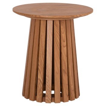 ΤΡΑΠΕΖΑΚΙ ΒΟΗΘΗΤΙΚΟ TALBERT HM18025 MDF ΣΕ ΦΥΣΙΚΟ ΞΥΛΟΥ Φ45x50,5Υεκ.