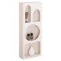 ΡΑΦΙΕΡΑ ΤΟΙΧΟΥ ΣΕΙΡΑ SANTORINI HM18069 MDF ΣΕ ΥΠΟΛΕΥΚΟ ΧΡΩΜΑ 47,5x18x120Υεκ.