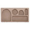 ΡΑΦΙ ΤΟΙΧΟΥ ΣΕΙΡΑ SANTORINI HM18063.02 MDF ΣΕ ΚΑΦΕ 120x18x60Υεκ.
