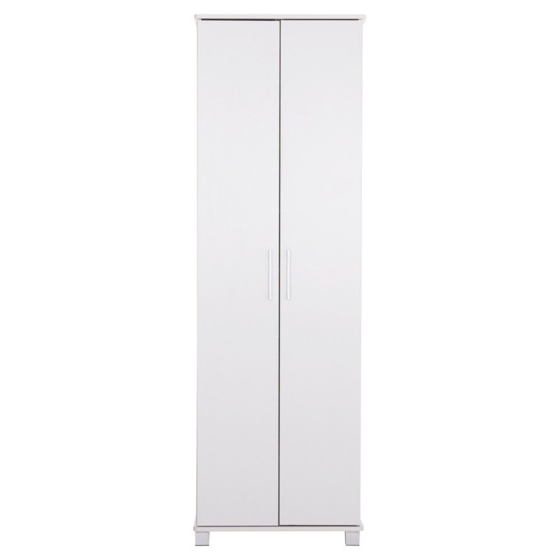 ΠΑΠΟΥΤΣΟΘΗΚΗ-ΝΤΟΥΛΑΠΑ CLUSE HM2403.03 ΜΕΛΑΜΙΝΗ ΛΕΥΚΟ ΧΡΩΜΑ 60Χ36,5Χ186,5Υεκ.