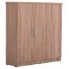 ΝΤΟΥΛΑΠΑ 3ΦΥΛΛΗ ΜΕ ΡΑΦΙΑ FUENTO HM2482.01 SONAMA OAK ΜΕΛΑΜΙΝΗ 120-116x40x123,5Υεκ.