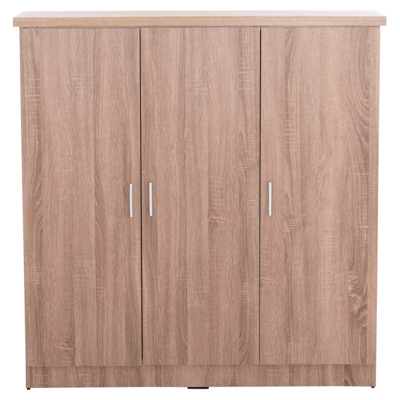ΝΤΟΥΛΑΠΑ 3ΦΥΛΛΗ ΜΕ ΡΑΦΙΑ FUENTO HM2482.01 SONAMA OAK ΜΕΛΑΜΙΝΗ 120-116x40x123,5Υεκ.