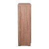 ΝΤΟΥΛΑΠΑ 3ΦΥΛΛΗ ΜΕ ΡΑΦΙΑ FUENTO HM2482.01 SONAMA OAK ΜΕΛΑΜΙΝΗ 120-116x40x123,5Υεκ.