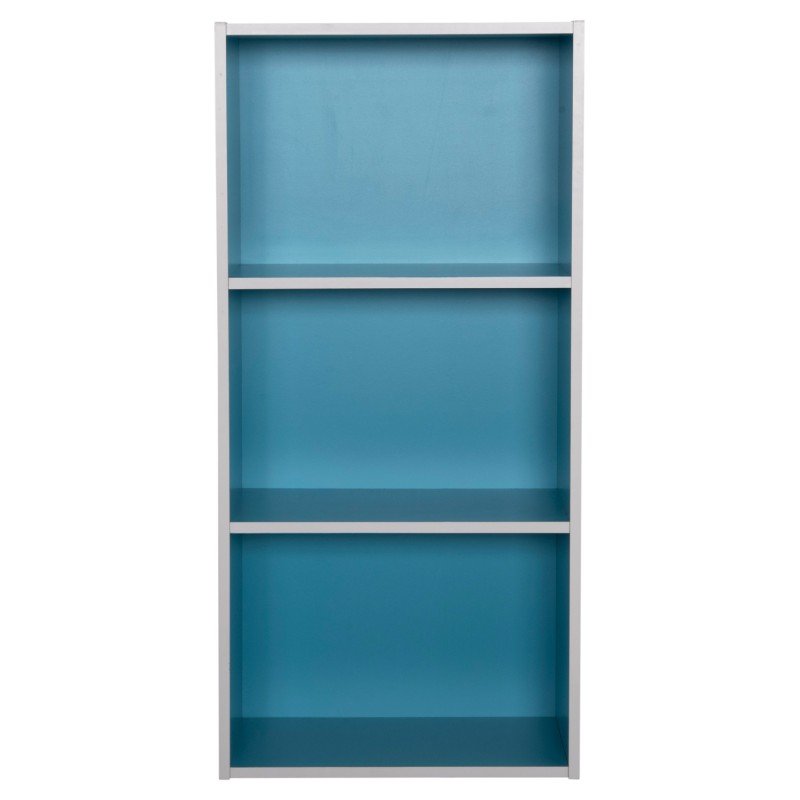 ΡΑΦΙΕΡΑ ΤΟΙΧΟΥ CUBICON HM9941.05 ΜΠΛΕ-ΛΕΥΚΗ ΜΕΛΑΜΙΝΗ 38,5x23,5x80Υεκ.