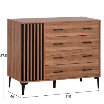 ΣΥΡΤΑΡΙΕΡΑ ΣΕΙΡΑ HARRY HM18009.01 ΜΕΛΑΜΙΝΗ ΣΚΟΥΡΟ ΦΥΣΙΚΟ-ΜΑΥΡΟ 110x46x87,5Υεκ. ΣΥΡΤΑΡΙΕΡΑ ΣΕΙΡΑ HARRY HM18009.01 ΜΕΛΑΜΙΝΗ ΣΚΟΥΡΟ ΦΥΣΙΚΟ-ΜΑΥΡΟ 110x46x87,5Υεκ.