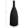 ΕΠΙΤΡΑΠΕΖΙΟ ΚΕΡΑΜΙΚΟ ΔΙΑΚΟΣΜΗΤΙΚΟ GALAD HM4634.02 ΜΑΥΡΟ ΜΑΤ Φ14x39Υεκ