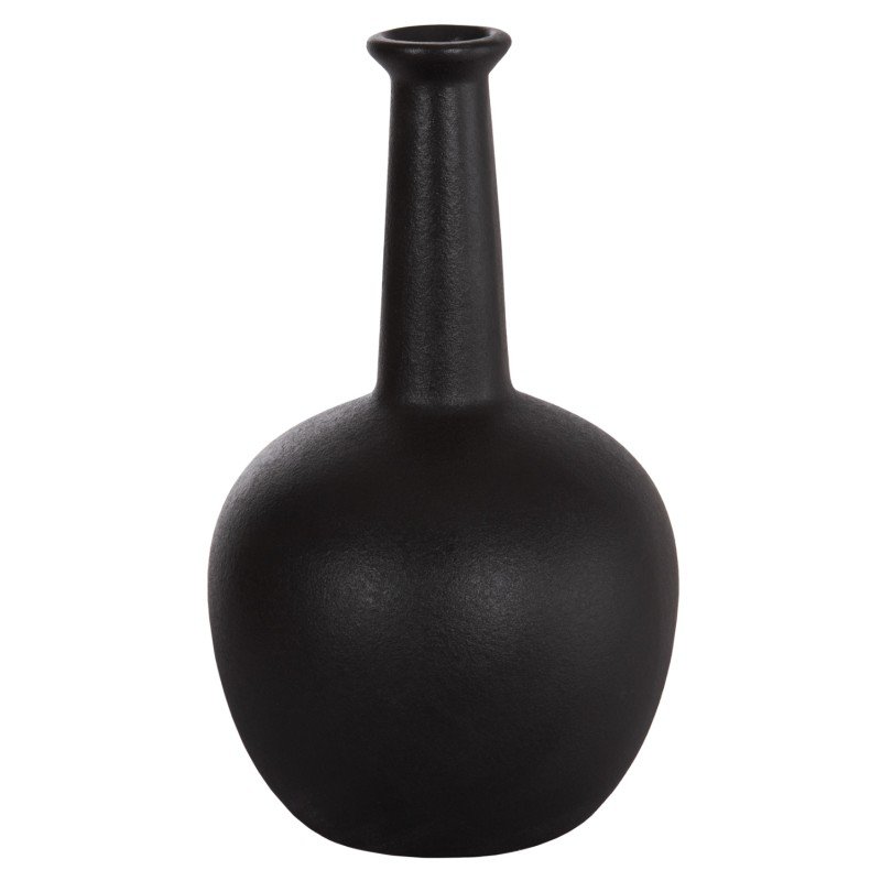 ΕΠΙΤΡΑΠΕΖΙΟ ΚΕΡΑΜΙΚΟ ΔΙΑΚΟΣΜΗΤΙΚΟ ELENDIL HM4593.02 ΜΑΥΡΟ ΜΑΤ 14,5x25Υεκ