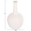 ΕΠΙΤΡΑΠΕΖΙΟ ΚΕΡΑΜΙΚΟ ΔΙΑΚΟΣΜΗΤΙΚΟ ELENDIL HM4593.01 ΥΠΟΛΕΥΚΟ ΚΡΥΣΤΑΛΛΙΚΟ Φ15x25Υεκ