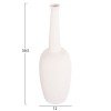 ΕΠΙΤΡΑΠΕΖΙΟ ΚΕΡΑΜΙΚΟ ΔΙΑΚΟΣΜΗΤΙΚΟ ELENDIL HM4591.01 ΥΠΟΛΕΥΚΟ ΚΡΥΣΤΑΛΛΙΚΟ Φ12x39.5Υεκ