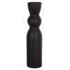 ΕΠΙΤΡΑΠΕΖΙΟ ΚΕΡΑΜΙΚΟ ΔΙΑΚΟΣΜΗΤΙΚΟ SCEPTER HM4614.02 ΜΑΥΡΟ ΜΑΤ Φ8x35Υ εκ.