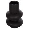 ΕΠΙΤΡΑΠΕΖΙΟ ΚΕΡΑΜΙΚΟ ΔΙΑΚΟΣΜΗΤΙΚΟ ROOK HM4627.02 ΜΑΥΡΟ ΜΑΤ Φ16x25,5Υεκ