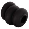 ΕΠΙΤΡΑΠΕΖΙΟ ΚΕΡΑΜΙΚΟ ΔΙΑΚΟΣΜΗΤΙΚΟ ROOK HM4628.02 ΜΑΥΡΟ ΜΑΤ Φ14x19Υεκ