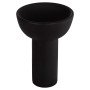 ΕΠΙΤΡΑΠΕΖΙΟ ΚΕΡΑΜΙΚΟ ΔΙΑΚΟΣΜΗΤΙΚΟ ELENDIL HM4602.02 ΜΑΥΡΟ ΜΑΤ Φ23x32Υ εκ