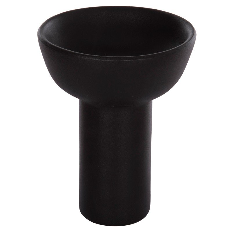 ΕΠΙΤΡΑΠΕΖΙΟ ΚΕΡΑΜΙΚΟ ΔΙΑΚΟΣΜΗΤΙΚΟ ELENDIL HM4603.02 ΜΑΥΡΟ ΜΑΤ Φ20x26.5Υεκ