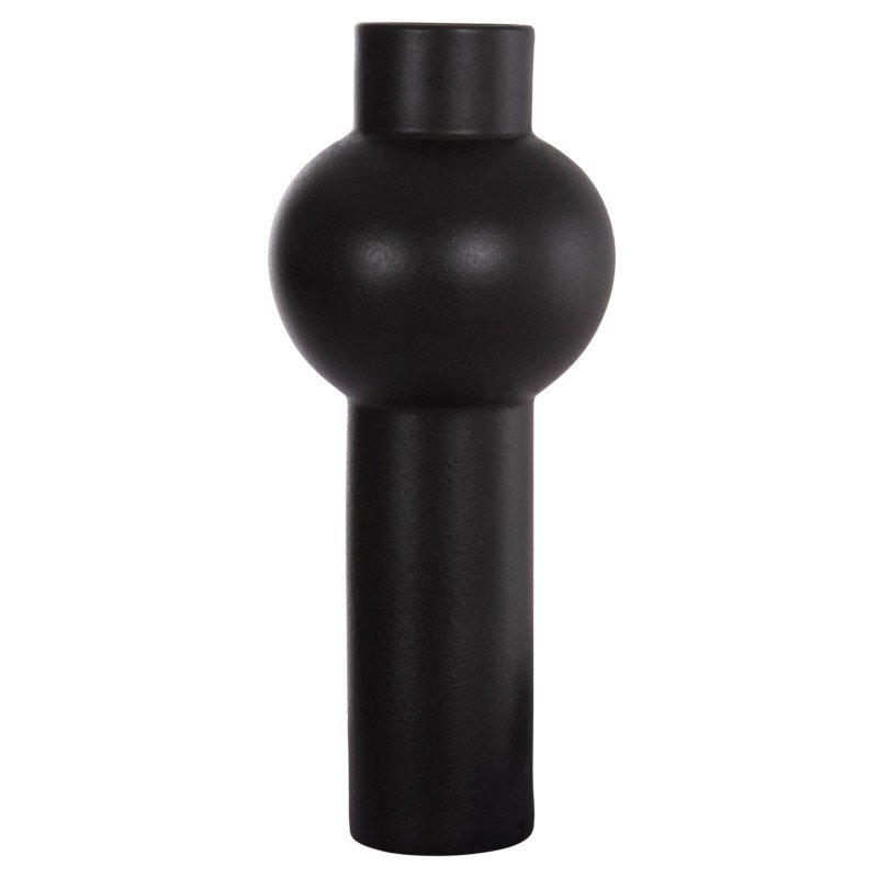ΕΠΙΤΡΑΠΕΖΙΟ ΚΕΡΑΜΙΚΟ ΔΙΑΚΟΣΜΗΤΙΚΟ SCEPTER HM4604.02 ΜΑΥΡΟ ΜΑΤ Φ17x39Υεκ