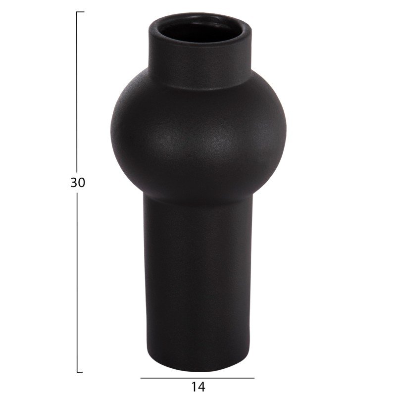 ΕΠΙΤΡΑΠΕΖΙΟ ΚΕΡΑΜΙΚΟ ΔΙΑΚΟΣΜΗΤΙΚΟ SCEPTER HM4605.02 ΜΑΥΡΟ ΜΑΤ Φ15x30Υ εκ. ΕΠΙΤΡΑΠΕΖΙΟ ΚΕΡΑΜΙΚΟ ΔΙΑΚΟΣΜΗΤΙΚΟ SCEPTER HM4605.02 ΜΑΥΡΟ ΜΑΤ Φ15x30Υ εκ.