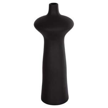ΕΠΙΤΡΑΠΕΖΙΟ ΚΕΡΑΜΙΚΟ ΔΙΑΚΟΣΜΗΤΙΚΟ SCEPTER HM4636.02 ΜΑΥΡΟ ΜΑΤ Φ18x49Υεκ