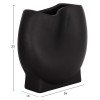 ΕΠΙΤΡΑΠΕΖΙΟ ΚΕΡΑΜΙΚΟ ΔΙΑΚΟΣΜΗΤΙΚΟ GLAΖΕ HM4610.02 ΜΑΥΡΟ ΜΑΤ 26x14x25Υεκ