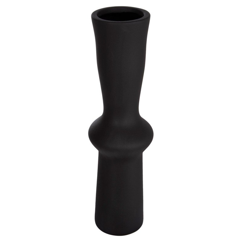 ΕΠΙΤΡΑΠΕΖΙΟ ΚΕΡΑΜΙΚΟ ΔΙΑΚΟΣΜΗΤΙΚΟ SCEPTER HM4637.02 ΜΑΥΡΟ ΜΑΤ Φ14x50Υεκ
