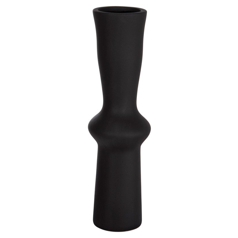 ΕΠΙΤΡΑΠΕΖΙΟ ΚΕΡΑΜΙΚΟ ΔΙΑΚΟΣΜΗΤΙΚΟ SCEPTER HM4637.02 ΜΑΥΡΟ ΜΑΤ Φ14x50Υεκ