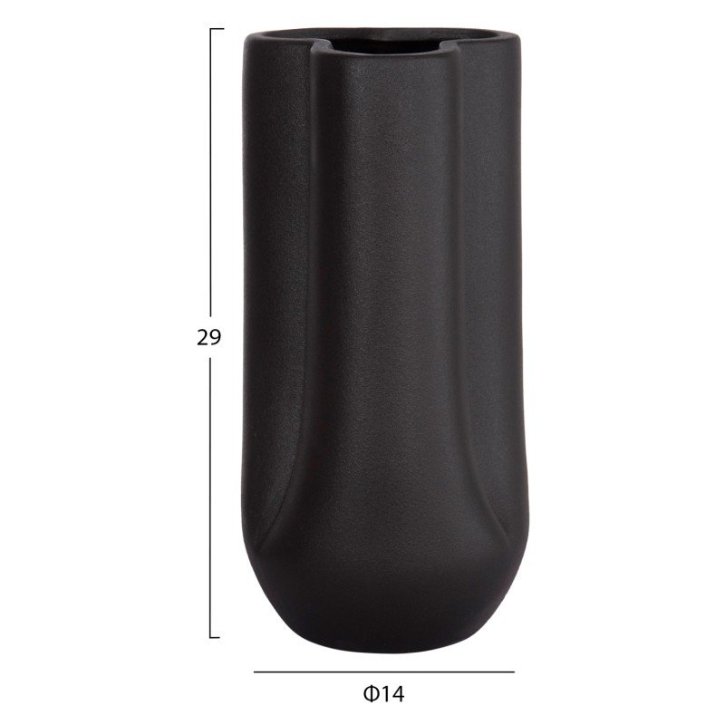 ΕΠΙΤΡΑΠΕΖΙΟ ΚΕΡΑΜΙΚΟ ΔΙΑΚΟΣΜΗΤΙΚΟ GLAΖΕ HM4612.02 ΜΑΥΡΟ ΜΑΤ Φ14x29Υεκ ΕΠΙΤΡΑΠΕΖΙΟ ΚΕΡΑΜΙΚΟ ΔΙΑΚΟΣΜΗΤΙΚΟ GLAΖΕ HM4612.02 ΜΑΥΡΟ ΜΑΤ Φ14x29Υεκ