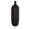 ΕΠΙΤΡΑΠΕΖΙΟ ΚΕΡΑΜΙΚΟ ΔΙΑΚΟΣΜΗΤΙΚΟ GALAD HM4623.02 ΜΑΥΡΟ ΜΑΤ Φ18x57Υεκ