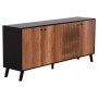 ΜΠΟΥΦΕΣ ΜΕΛΑΜΙΝΗΣ KRUDEN HM9446.11 ΜΑΥΡΟ-ΦΥΣΙΚΟ 180x40x78.6Υεκ.