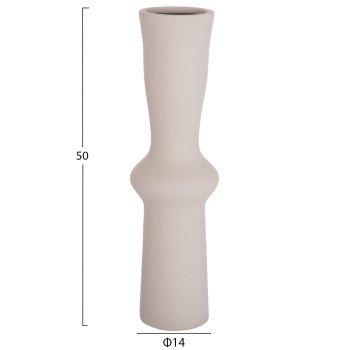ΕΠΙΤΡΑΠΕΖΙΟ ΚΕΡΑΜΙΚΟ ΔΙΑΚΟΣΜΗΤΙΚΟ SCEPTER HM4637.03 ΓΚΡΙ ΜΑΤ Φ14x50Υεκ
