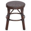 ΣΚΑΜΠΟ ΑΛΟΥΜΙΝΙΟΥ CHINO HM6285.01 BAMBOO LOOK ΚΑΦΕ-TEXTILENE ΚΑΦΕ Φ36x46Υεκ.