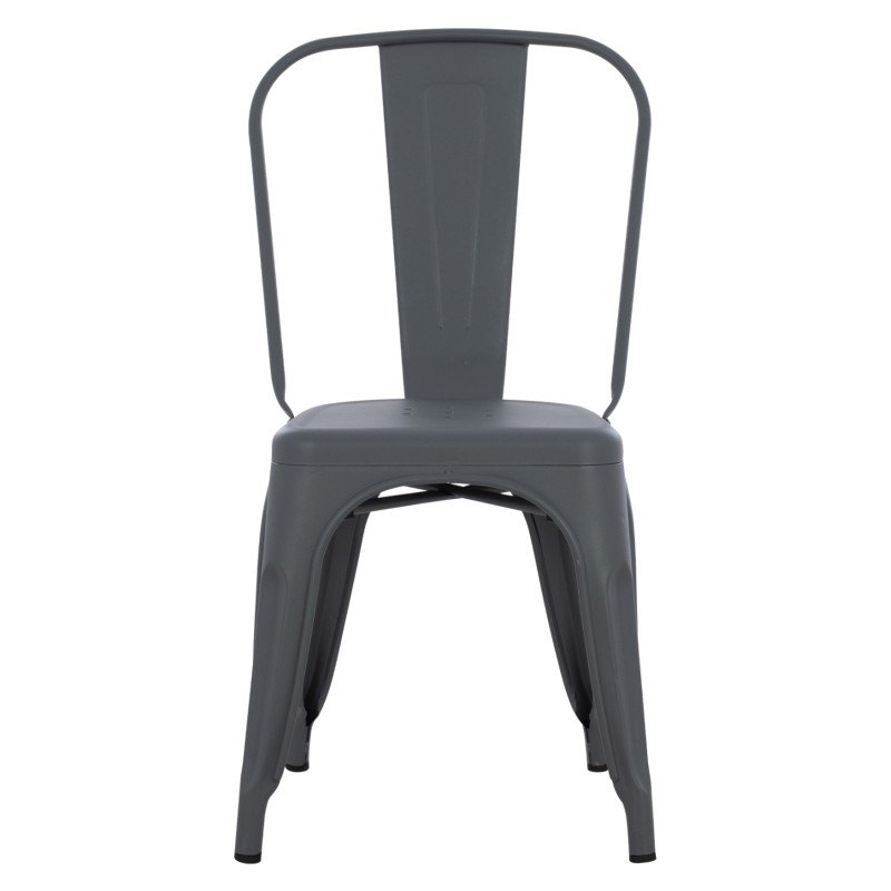 ΚΑΡΕΚΛΑ ΜΕΤΑΛΛΙΚΗ MELITA-PRO HM8641.50 ΓΚΡΙ 44x47x84.5Υεκ.