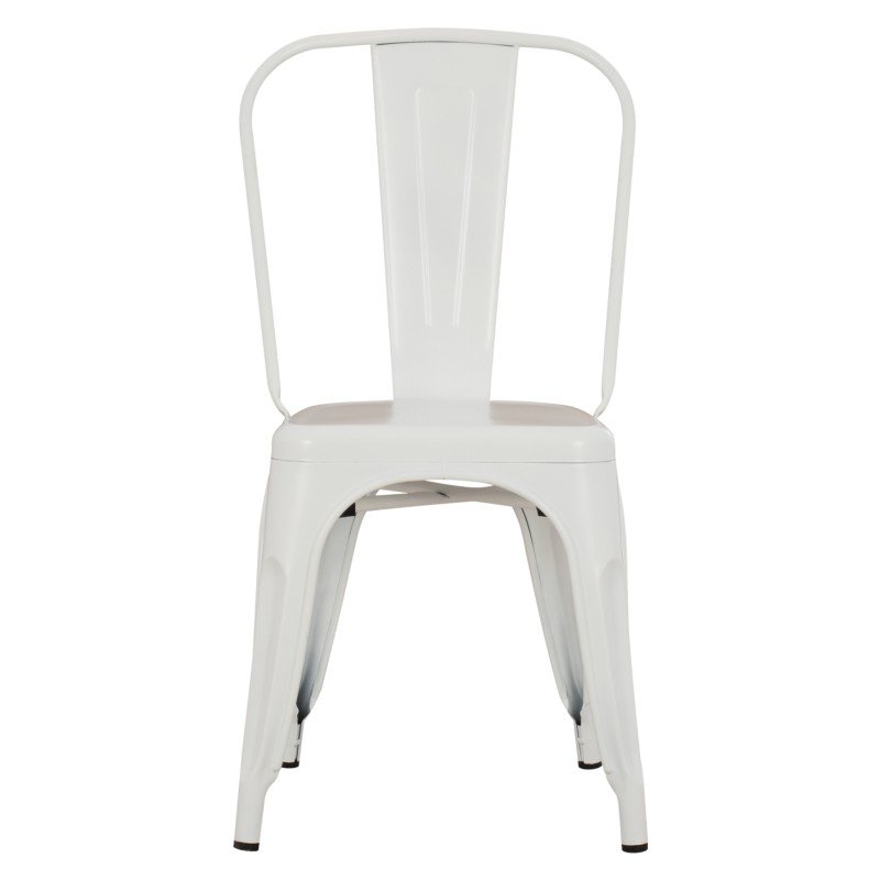 ΚΑΡΕΚΛΑ ΜΕΤΑΛΛΙΚΗ MELITA-PRO HM8641.41 ΛΕΥΚΟ ΜΑΤ 44x47x84.5Υεκ.