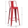ΣΚΑΜΠΟ BAR ME ΠΛΑΤΗ ΜΕΤΑΛΛΙΚΟ MELITA-PRO HM8643.44 ΚΟΚΚΙΝΟ 42x42x100Υεκ. ΣΚΑΜΠΟ BAR ME ΠΛΑΤΗ ΜΕΤΑΛΛΙΚΟ MELITA-PRO HM8643.44 ΚΟΚΚΙΝΟ 42x42x100Υεκ.