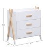ΣΥΡΤΑΡΙΕΡΑ ΠΑΙΔΙΚH PASCHAL HM2493.03 ΜΕΛΑΜΙΝΗ-ΞΥΛΟ ΠΕΥΚΟΥ 76x40x80.5Υεκ