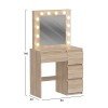 ΤΟΥΑΛΕΤΑ ΜΕ ΦΩΤΙΣΜΟ LED & ΣΥΡΤΑΡΙΑ KEITLIN HM2499.01 ΜΕΛΑΜΙΝΗ ΣΕ SONAMA 80x40x140Υεκ ΤΟΥΑΛΕΤΑ ΜΕ ΦΩΤΙΣΜΟ LED & ΣΥΡΤΑΡΙΑ KEITLIN HM2499.01 ΜΕΛΑΜΙΝΗ ΣΕ SONAMA 80x40x140Υεκ
