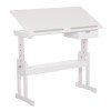 ΓΡΑΦΕΙΟ/ΣΧΕΔΙΑΣΤΗΡΙΟ ASCENT HM18289 MDF ΣΕ ΛΕΥΚΟ 109x55x87,5Υεκ