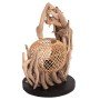ΕΠΙΤΡΑΠΕΖΙΟ ΔΙΑΚΟΣΜΗΤΙΚΟ ΦΩΤΙΣΤΙΚΟ ASHIN HM4438 DRIFTWOOD--RATTAN 30x30x49Υεκ.