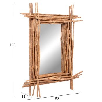 ΚΑΘΡΕΠΤΗΣ ΤΟΙΧΟΥ TWIGGER HM4442 DRIFTWOOD ΣΕ ΦΥΣΙΚΟ ΧΡΩΜΑ 80x15x100Υεκ ΚΑΘΡΕΠΤΗΣ ΤΟΙΧΟΥ TWIGGER HM4442 DRIFTWOOD ΣΕ ΦΥΣΙΚΟ ΧΡΩΜΑ 80x15x100Υεκ